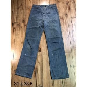 Very Soft Perfectly Broken In Sears 1970s Jeans sz16 Tall